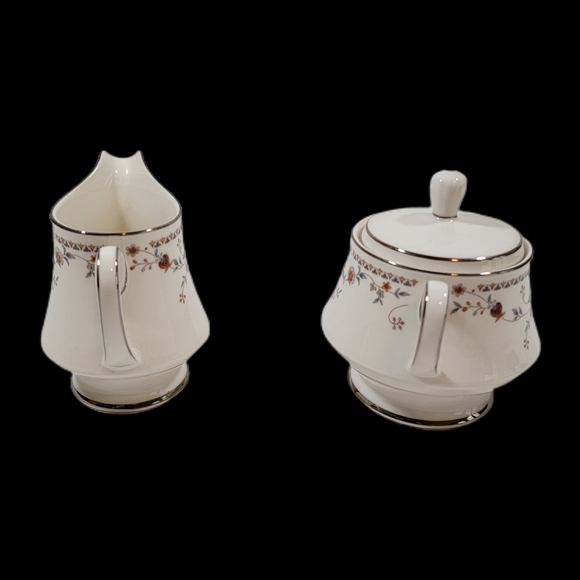 Adagio by Noritake fine china Cream Pitcher 4.5", And Sugar Bowl Set EUC - Picture 13 of 16
